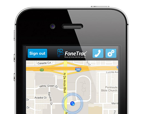 FoneTrac Travel Security App, Android Travel Security App