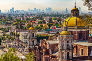 Traveling Near Mexico City Basilica