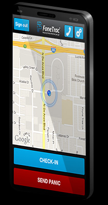 FoneTrac Travel Security App