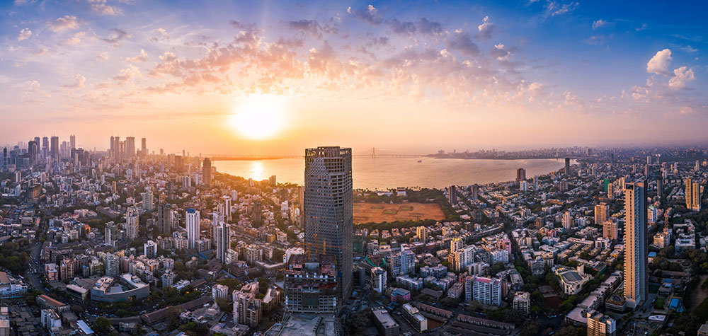 Mumbai Business Skyline